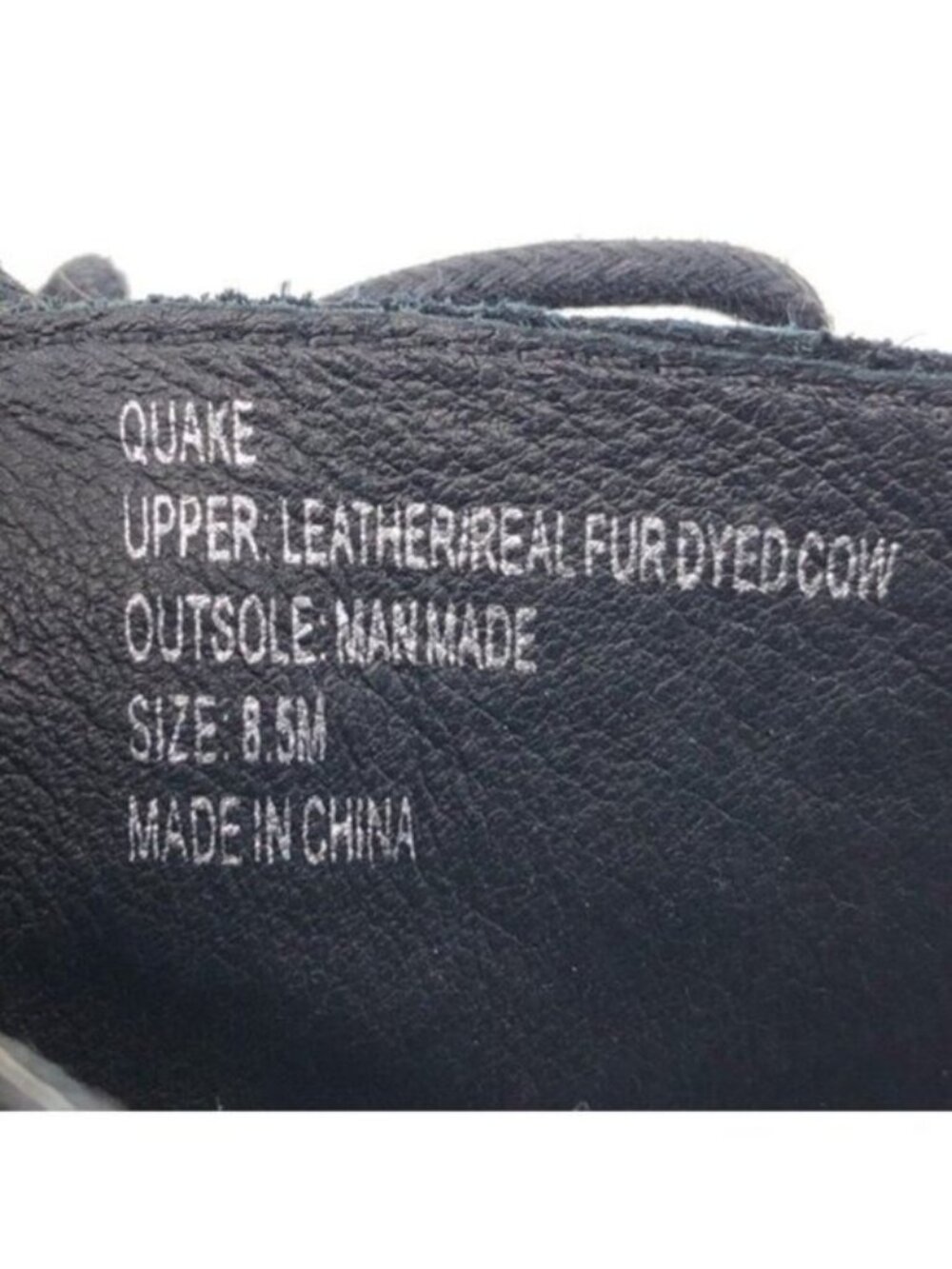 Matisse Quake Cow Hair Oxfords 8.5M - Picture 7 of 11